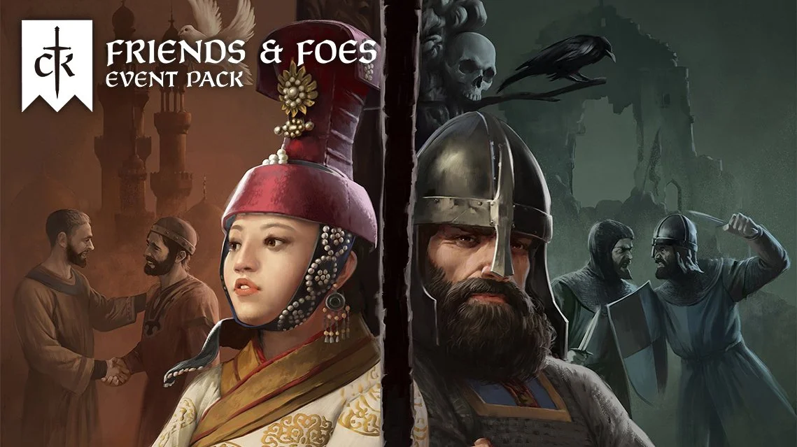 Crusader Kings III: Friends & Foes – Key Art